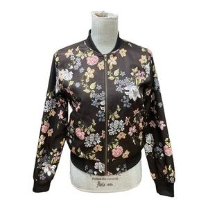 Hippie Rose Lightweight Floral Jacket Size XS